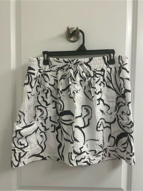 Royalty for me Women’s Drawstring Skirt built in shorts 100% cotton